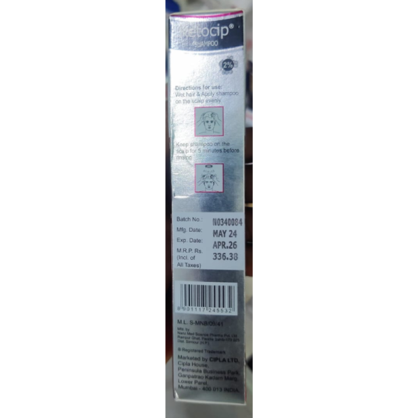 Ketocip Shampoo - Cipla