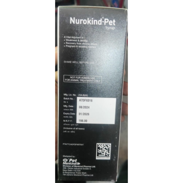 Nurokind Pet Syrup - Mankind Pharma Ltd