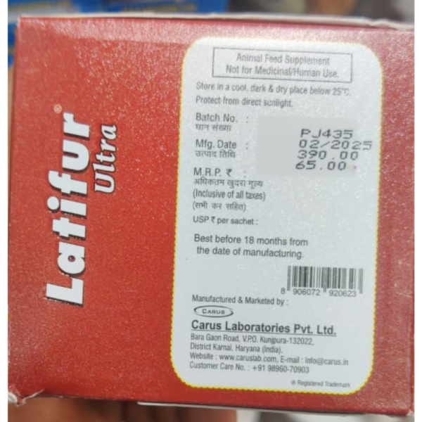 Latifur Ultra - Carus Laboratories Pvt. Ltd