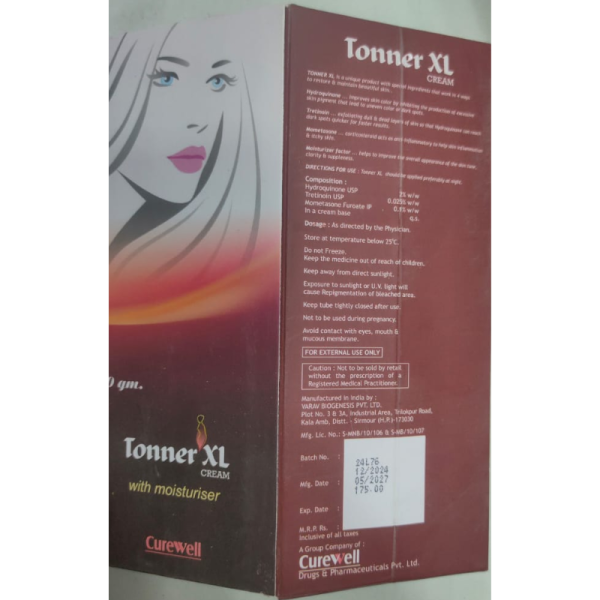 Tonner XL Cream - Curewell