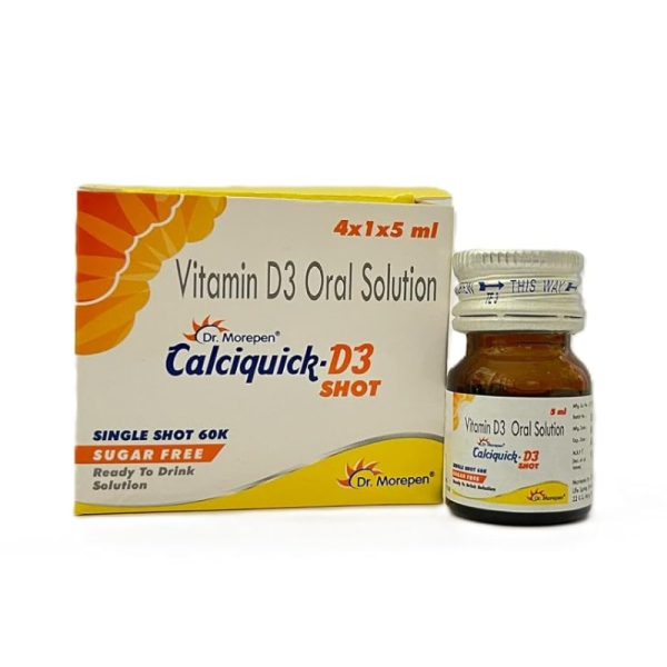 Calciquick-D3 Shots - Dr. Morepen