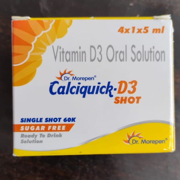 Calciquick-D3 Shots - Dr. Morepen