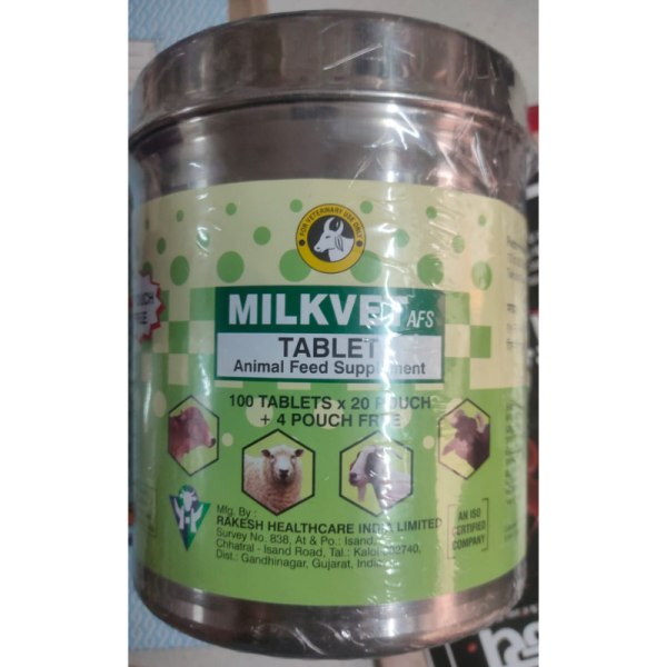Milkvet Tablets - Rakesh Pharmaceuticals