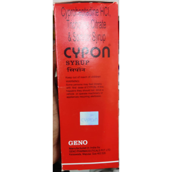 Cypon Syrup - Geno Pharmaceuticals