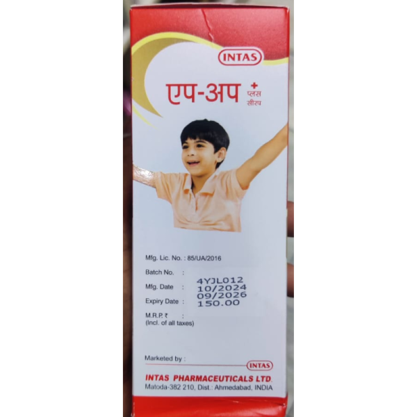 App-Up Plus Syrup - Intas Pharmaceuticals Ltd