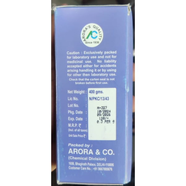 Magnesium Sulphate - Arora's