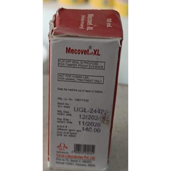 Mecovet-XL - Carus Laboratories Pvt. Ltd