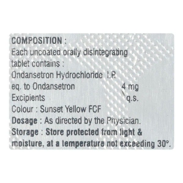 Onvin 4 Md  Tablets - Cadila Pharmaceuticals Ltd