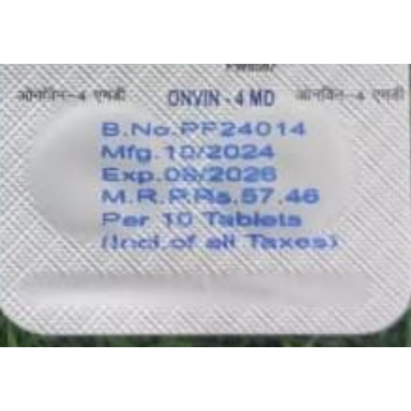 Onvin 4 Md  Tablets - Cadila Pharmaceuticals Ltd