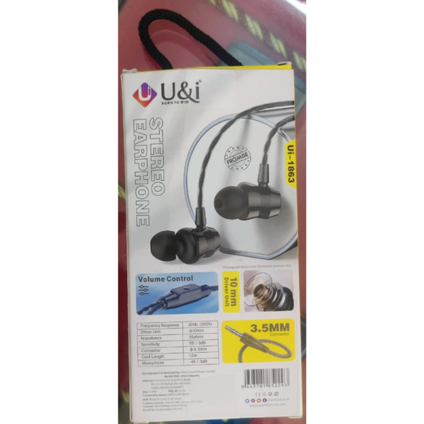 Earphone - U&i