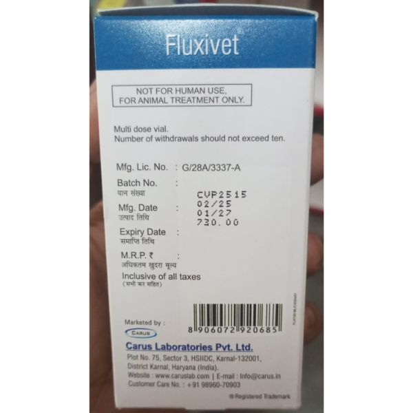 Fluxivet - Carus Laboratories Pvt. Ltd