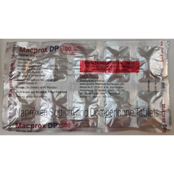 Macprox DP 500 - Macleods Pharmaceuticals Ltd