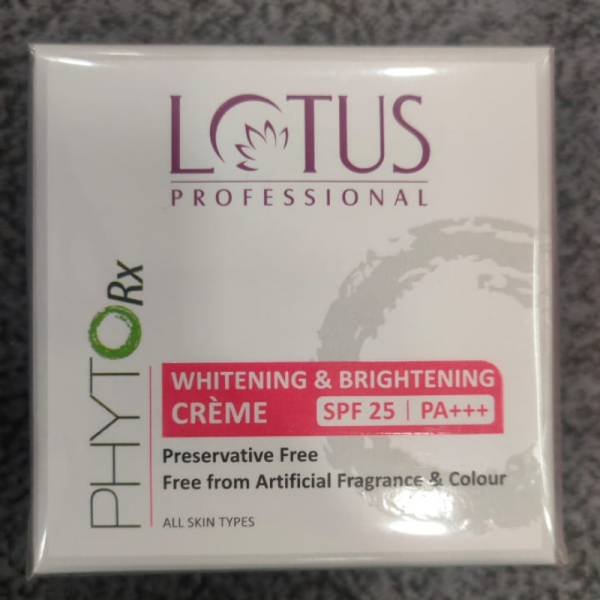 Whitening & Brightening Creme - Lotus
