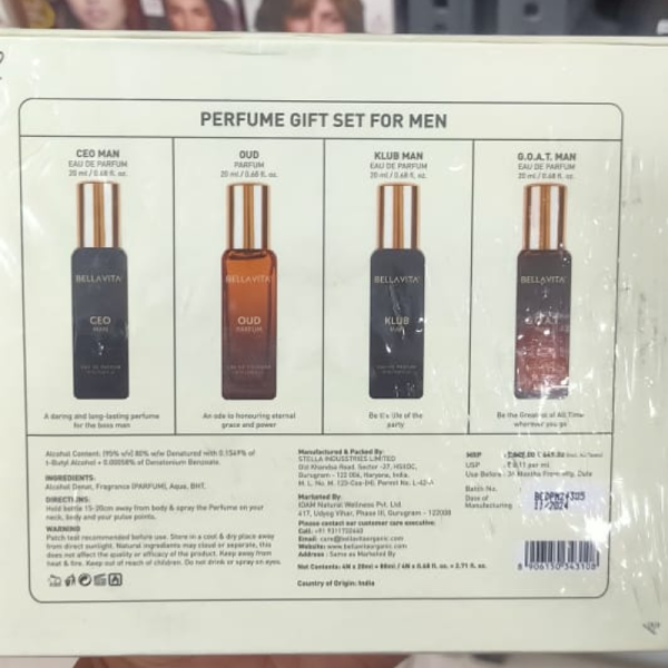 Perfume Gift Set - Bella Vita Luxury