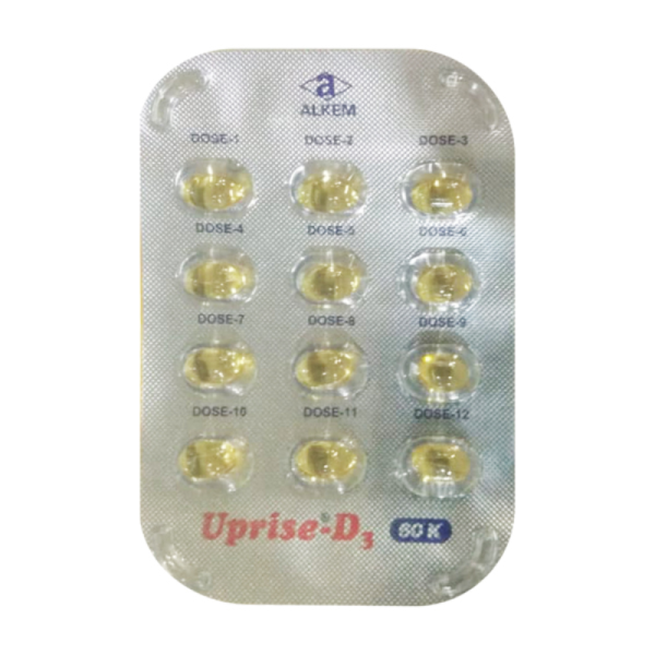 Uprise-D3 60K Capsules - Alkem Laboratories Ltd