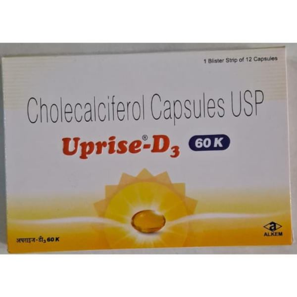 Uprise-D3 60K Capsules - Alkem Laboratories Ltd