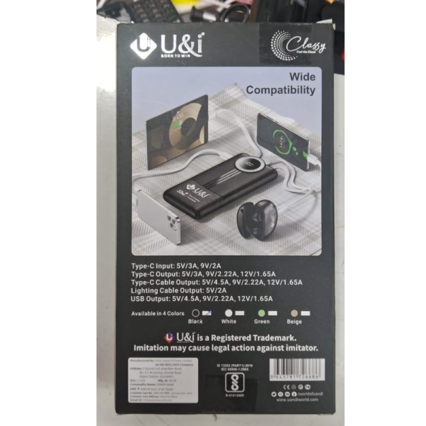 Power Bank - U&i