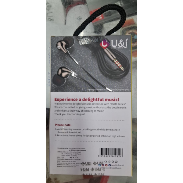 Earphone - U&i