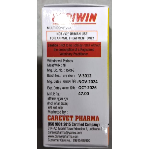 Beriwin Injection - Carevet Pharma