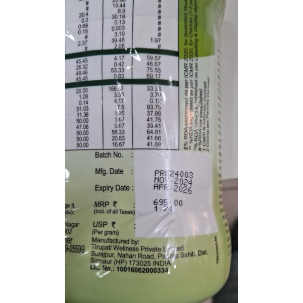 Pro DHA Powder - Canvarzys Care