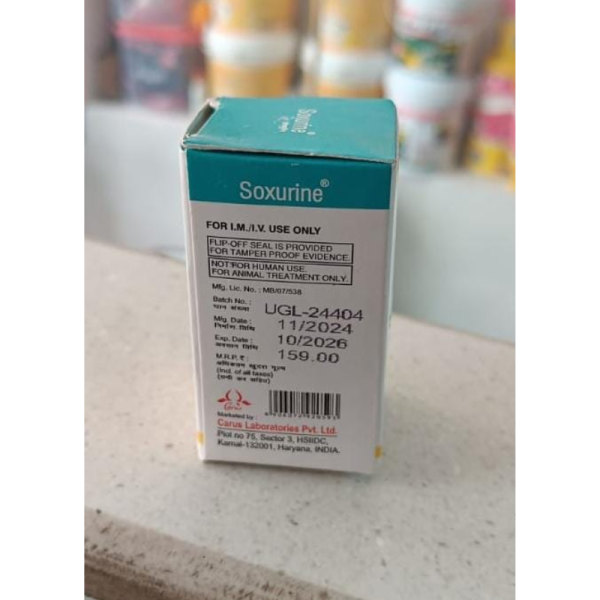 Soxurine Injection - Carus Laboratories Pvt. Ltd