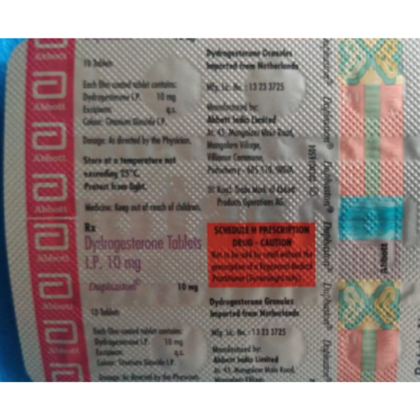 Duphaston 10mg Tablets - Abbott