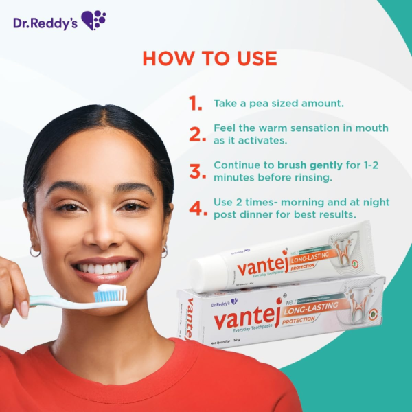 Vantej Toothpaste - Dr Reddy's Laboratories Ltd