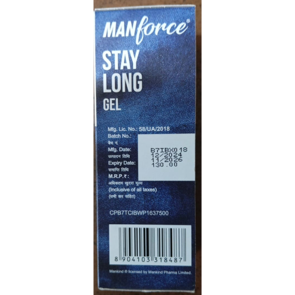 Manforce Staylong Gel - Mankind