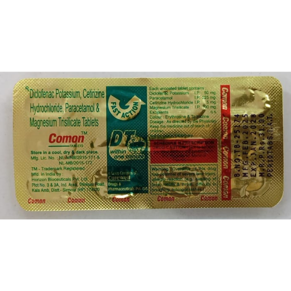 Comon Tablets - Animax Pharma