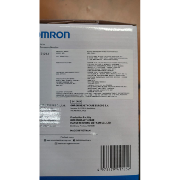 Blood Pressure Monitor - Omron