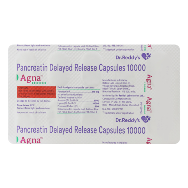 Agna 10000 - Dr Reddy's Laboratories Ltd