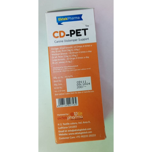 CD-PET - Ektek Pharma Pet Division