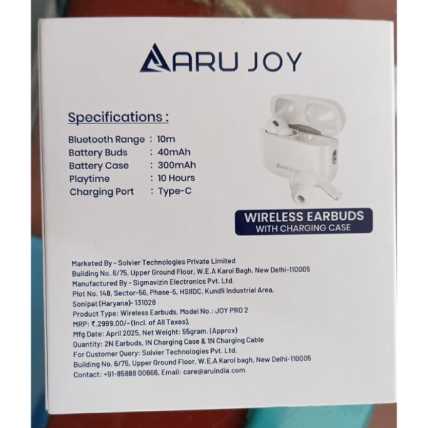 Earbuds - Aru Joy