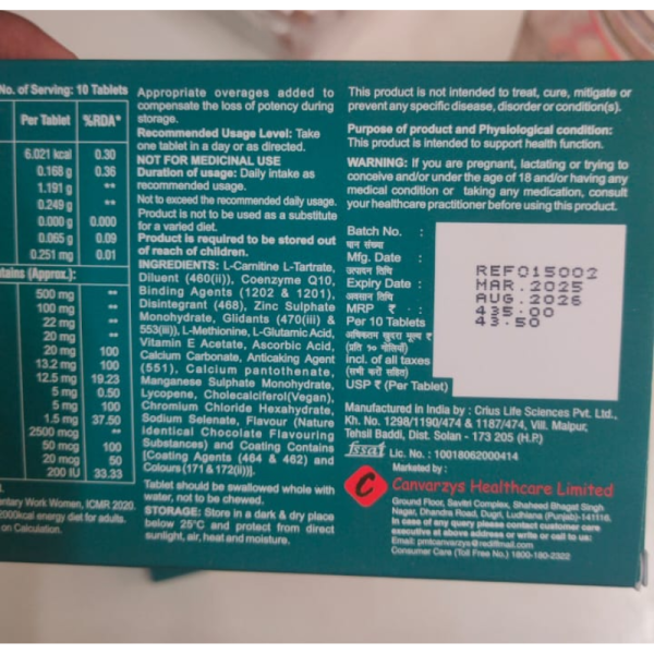 Lycocan LQ 10 - Canvarzys Care