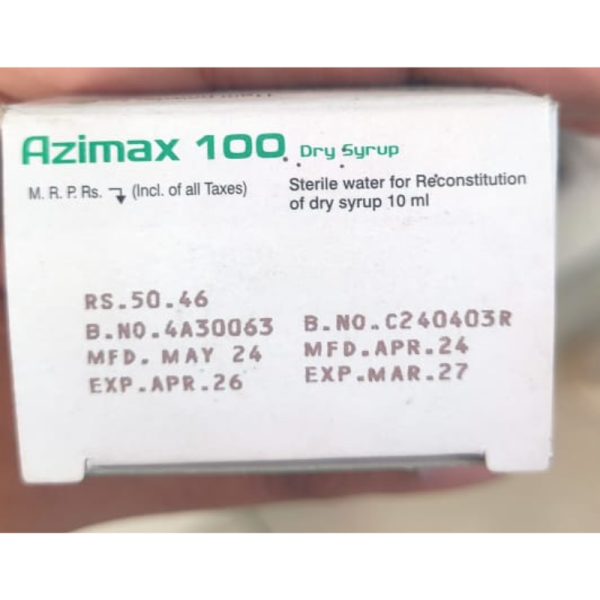 Azimax 100 Dry Syrup - Cipla