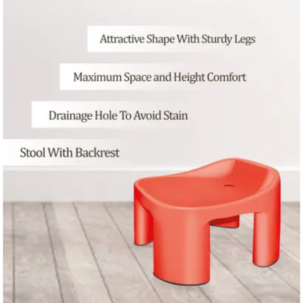 Backrest Stool - Milton