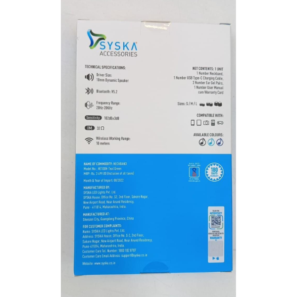 Neckband - Syska