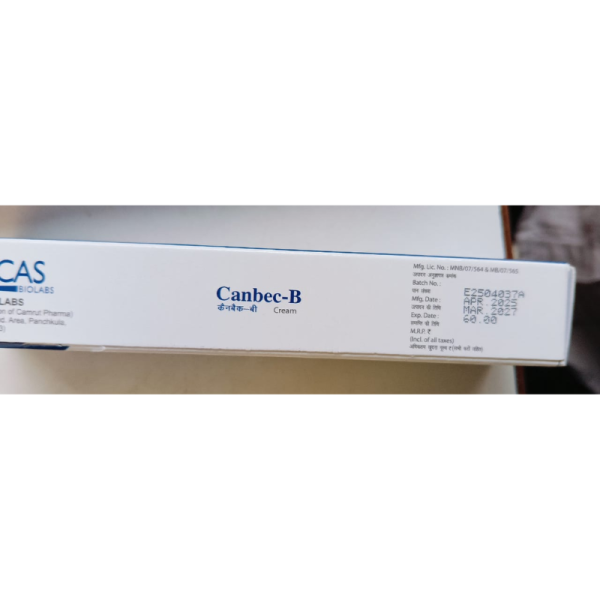 Canbec-B Cream - Arcas Biolabs