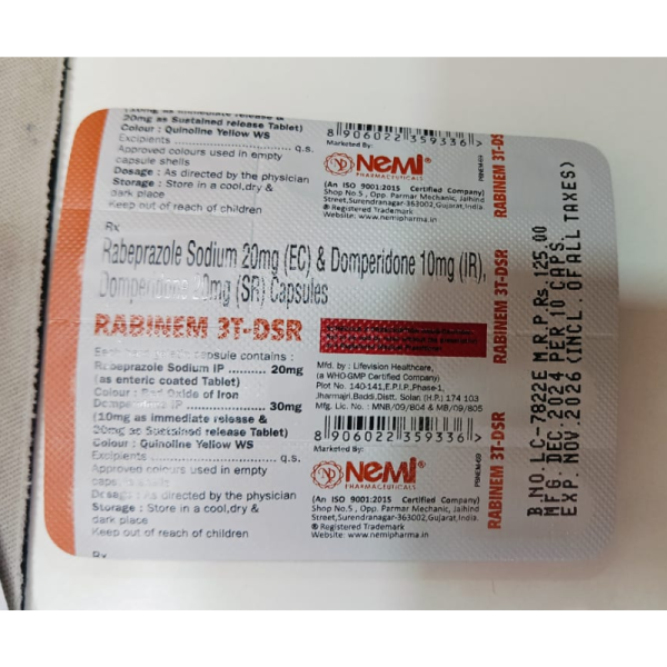 Rabinem 3T-DSR - Nemi Pharmaceuticals