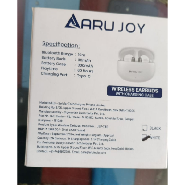Earbuds - Aru Joy