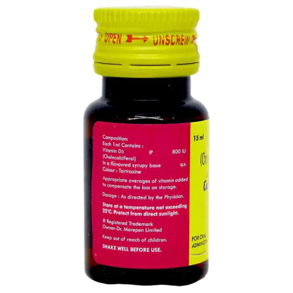 Calciquick-D3 Drops 800 IU - Dr. Morepen
