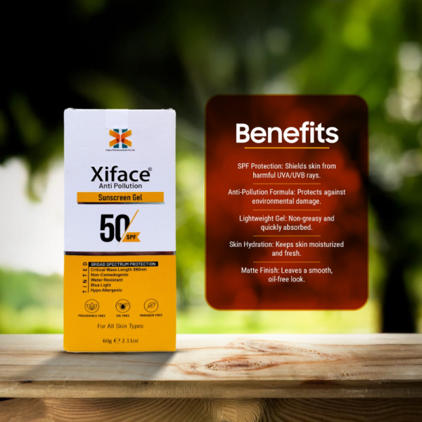 XiFace Sunscreen Gel - HopeX Pharmaceuticals