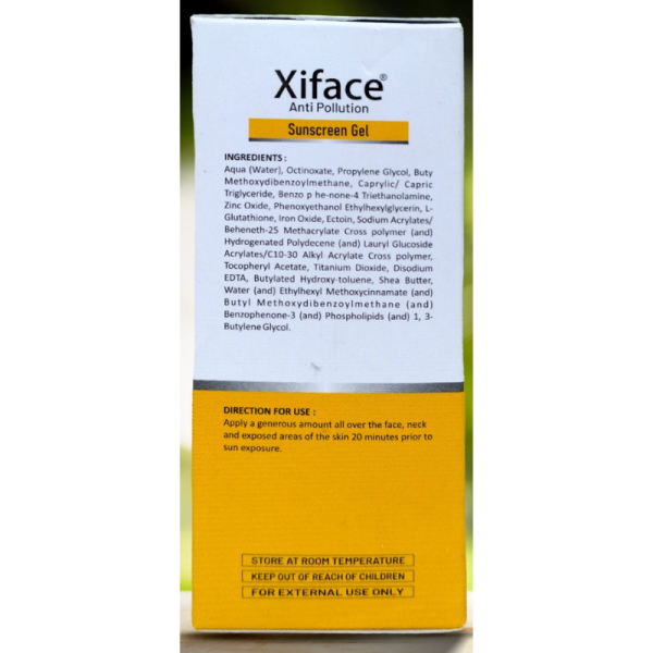 XiFace Sunscreen Gel - HopeX Pharmaceuticals
