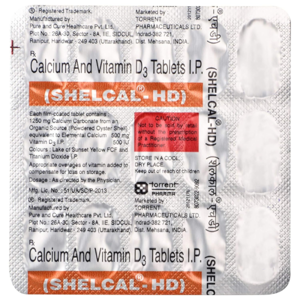 Shelcal-HD - Torrent Pharmaceuticals Ltd