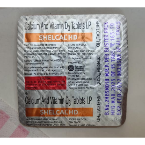 Shelcal-HD - Torrent Pharmaceuticals Ltd
