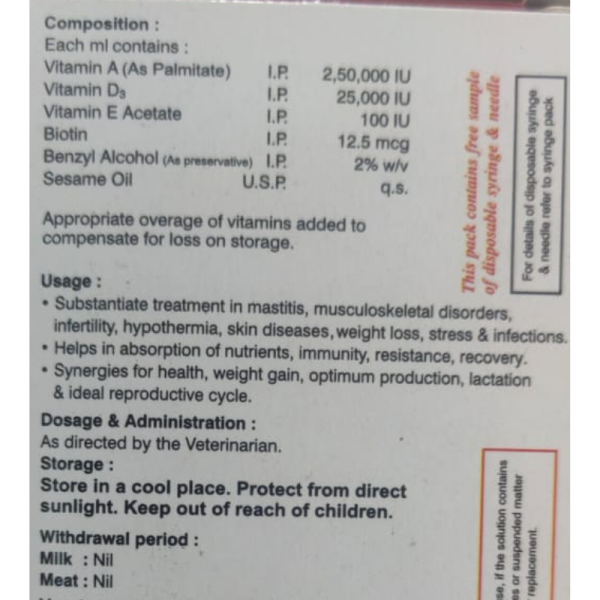 Bovibest-H Injection - Carus Laboratories Pvt. Ltd