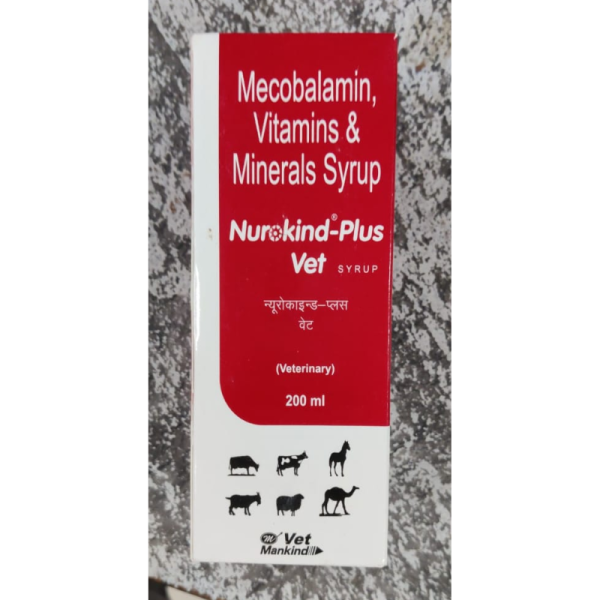 Nurokind - Plus Vet Syrup - Vet Mankind