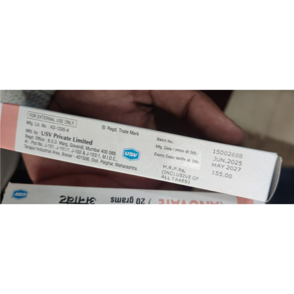 Anovate Cream - USV Ltd