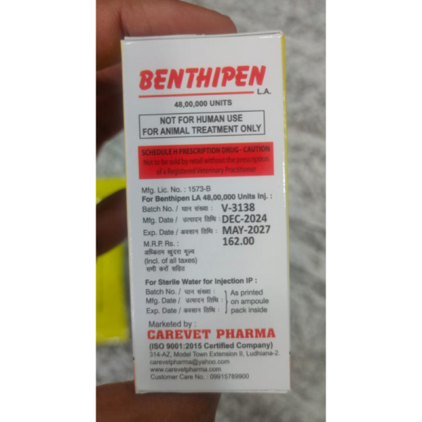 Benthipen Injection - Care Vet Pharma