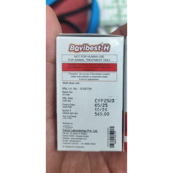 Bovibest-H Injection - Carus Laboratories Pvt. Ltd